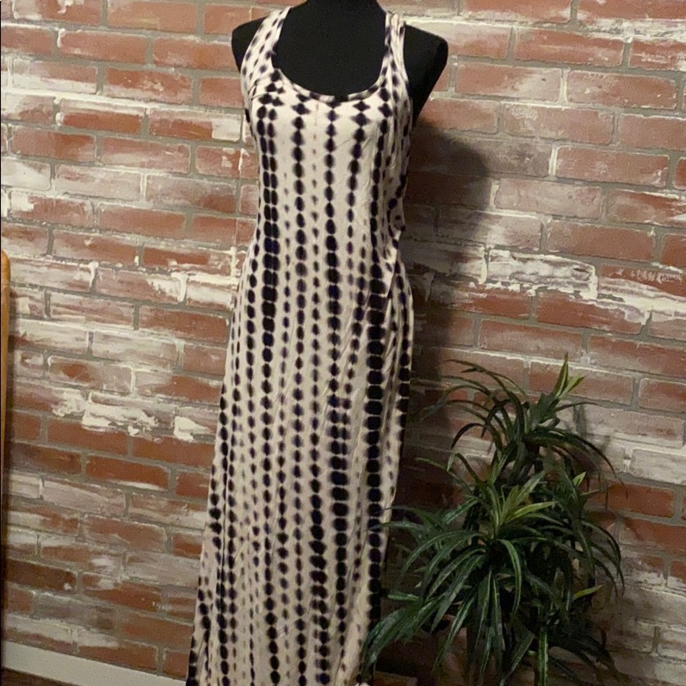 Tie dyed maxi dress